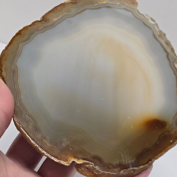 Agate Rock Slice Flat - Picture 3 of 7